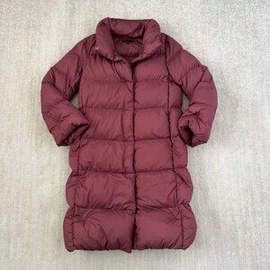 Uniqlo Womens Long Down Quilted Puffer Coat Jacket S
